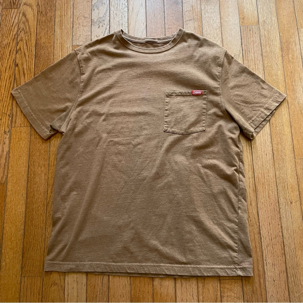 Coleman T-Shirt Brown Size Large